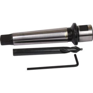 TECWERK Aufnahmeschaft - MK 2 mit Zentrierbohrer HM-Lochs?gen 31-100 mm – Bild 1