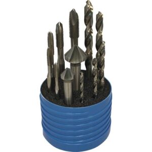 TECWERK Gewinde-Komplett-Set - 12 teilig – Bild 1
