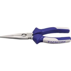TECWERK Flachrundzange - L?nge 200 mm poliert gerade – Bild 1