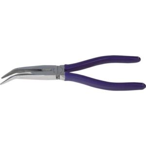 TECWERK Flachrundzange - L?nge 200 mm poliert 40› gewinkelt – Bild 1