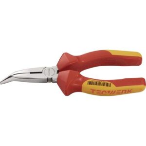 TECWERK Flachrundzange - L?nge 200 mm 40› gewinkelt VDE – Bild 1