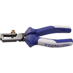 TECWERK Abisolierzange - L?nge 160 mm verchromt Mehrkomponentenhllen – Bild 1