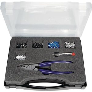 TECWERK Aderendhlsensortiment - 502 teilig 0,50 - 4,00 mm Sortimentskoffer – Bild 1