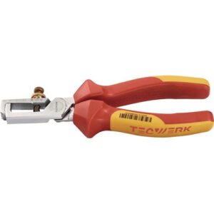 TECWERK Abisolierzange - L?nge 160 mm VDE verchromt Mehrkomponenten-Hllen – Bild 1