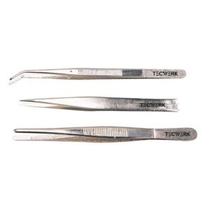 TECWERK Pinzetten-Set - 3 teilig – Bild 1
