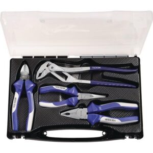 TECWERK Zangen-Satz - Inhalt 4-teilig verchromt – Bild 1