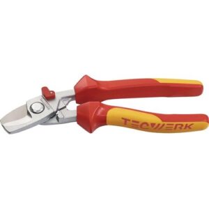 TECWERK Kabelschere - L?nge 180 mm Kopf poliert VDE – Bild 1
