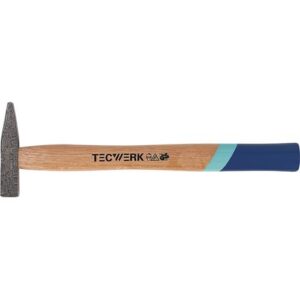 TECWERK Schlosserhammer - 100 g Stiell?nge 260 mm Hickory – Bild 1