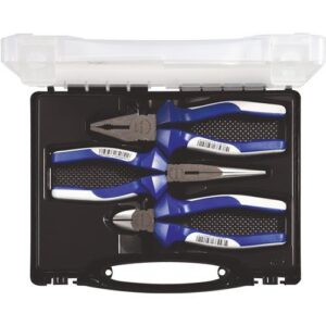 TECWERK Zangen-Satz - Inhalt 3-teilig verchromt – Bild 1