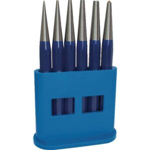 TECWERK Durchtreiber-Satz - 6 teilig 1-2-3-4-5 + K?rner-D. 4 mm – Bild 1