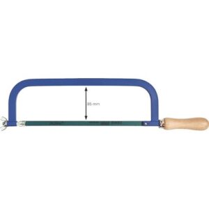 TECWERK Metalls?gebogen - Blattl?nge 300 mm 24 Z?hne / Zoll Holzheft pulverbeschichtet – Bild 1