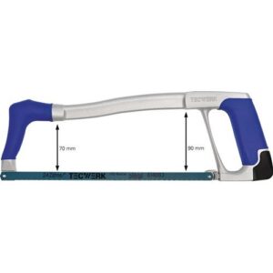 TECWERK Metalls?gebogen - Blattl?nge 300 mm 24 Z?hne / Zoll D-Komfortgriff Aluminiumdruckguss – Bild 1