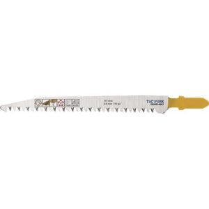 TECWERK Stichs?geblatt - Gesamtl?nge 117 mm Zahnteilung 2,5 mm St?rke 1,45 mm – Bild 1