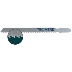 TECWERK Stichs?geblatt - Gesamtl?nge 100 mm Zahnteilung 2,5 mm St?rke 1,45 mm – Bild 1