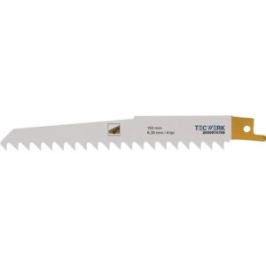 TECWERK S?bels?geblatt - L?nge 150 mm Breite 19 mm 6,35 mm Zahnteilung TPI 4 HCS/CV – Bild 1