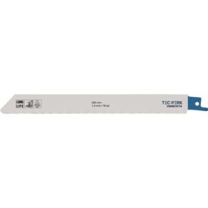 TECWERK S?bels?geblatt - L?nge 200 mm Breite 19 mm Zahnteilung TPI 18 1,4 mm – Bild 1