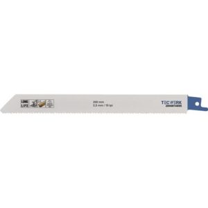 TECWERK S?bels?geblatt - L?nge 200 mm Breite 19 mm Zahnteilung TPI 10 2,5 mm – Bild 1