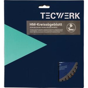 TECWERK Kappkreiss?geblatt - Auÿen- 216 mm Z?hnezahl 64 HLTCG Bohrung 30 mm Schnittbreite 2,6 mm – Bild 3