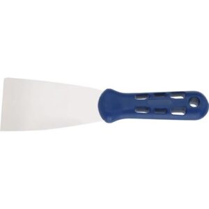 TECWERK Malerspachtel - Breite 40 mm hochglanz-poliert Kunststoff flachoval, blau – Bild 1