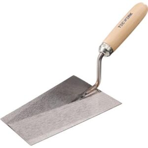 TECWERK Maurerkelle - L?nge 180 mm Breite 125 mm mit Buchenholzheft, gerader Hals – Bild 1