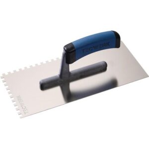 TECWERK Gl?ttekelle - L?nge 280 mm Breite 130 mm Zahnung 6x6 – Bild 1