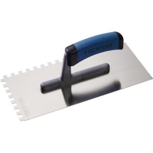 TECWERK Gl?ttekelle - L?nge 280 mm Breite 130 mm Zahnung 8x8 – Bild 1