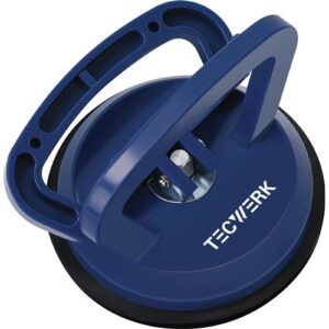 TECWERK Saugheber - Tragf?higkeit 45 kg Kopf- 118 mm 1 Kopf ABS Kunststoff – Bild 1