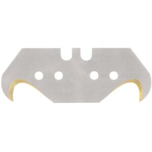 TECWERK Hakenklinge - L48,2xB18,7xS0,65mm TiN mit Lochung – Bild 1