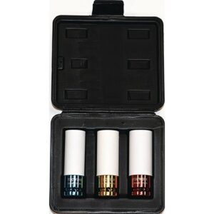 TECWERK Kraftsteckschlssel-Satz - 3-teilig 1/2 ? lang, 6-kant – Bild 1