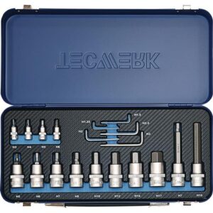 TECWERK Steckschlssel-Satz - 19-teilig 1/4 + 1/2 ? – Bild 1