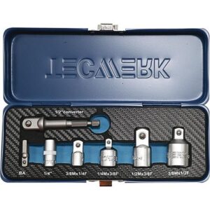 TECWERK Adapter-Satz - 7-teilig 1/4 - 1/2 ? inkl. Maschinenadapter – Bild 1