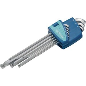 TECWERK Winkelschraubendreher-Satz - 9-teilig Kunststoffhalter SW 1,5 - 10 mm – Bild 3
