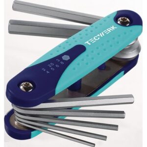 TECWERK Schraubendreher-Satz - 7-teilig Handklapphalter SW 2 - 8 mm – Bild 1
