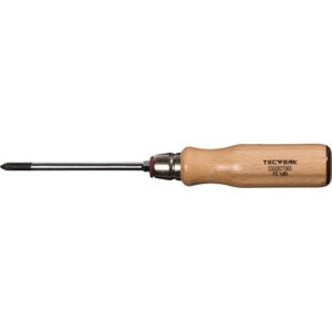 TECWERK Schraubendreher - Gr?ÿe PZD 3 Klingenl?nge 150 mm Holzgriff – Bild 1