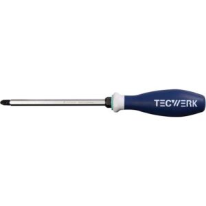 TECWERK Schraubendreher - Gr?ÿe PZD 3 Klingenl?nge 150 mm 3-Komponentengriff – Bild 1