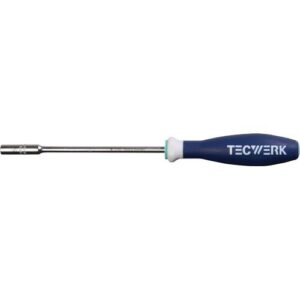 TECWERK Sechskantsteckschlssel - SW 5 mm Klingenl?nge 125 mm Gesamtl?nge 230 mm – Bild 1