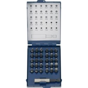 TECWERK Bitsortiment - 31-teilig Schlitz/PH/PZD/TX – Bild 1