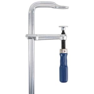 TECWERK Ganzstahlschraubzwinge - Spannweite 500 mm Ausladung 120 mm Holzgriff – Bild 1