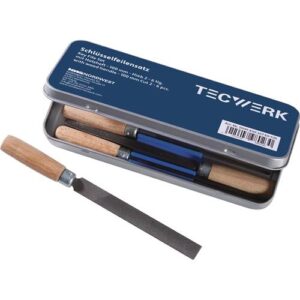 TECWERK Schlsselfeilen-Satz - L?nge 100 mm Hieb 2 – Bild 3