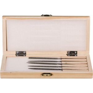 TECWERK Diamantnadelfeilen-Satz - L?nge 140 mm 5-teilig D 126 – Bild 1