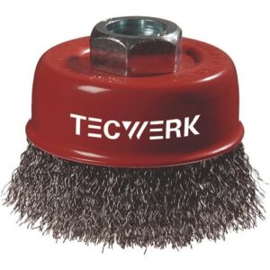 TECWERK Topfbrste -  60 mm Drahtst?rke 0,3 mm Stahl – Bild 1