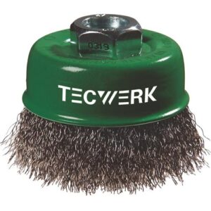 TECWERK Topfbrste -  80 mm Drahtst?rke 0,3 mm VA – Bild 1