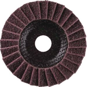 TECWERK F?cherscheibe -  125 mm K?rnung 240 Edelstahl, Stahl – Bild 1