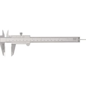 TECWERK Taschenmessschieber - 150 mm mit Feststellschraube – Bild 1