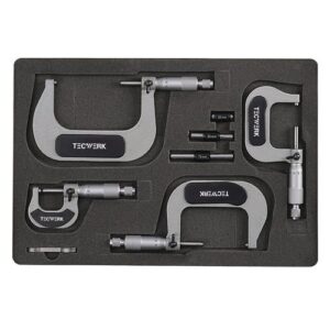 TECWERK Bgelmessschrauben-Satz - 0-100 mm – Bild 1