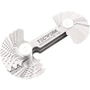 TECWERK Gewindeschablone - M/G 60Grad/BSW 55Grad Blattanzahl 52 St. – Bild 1