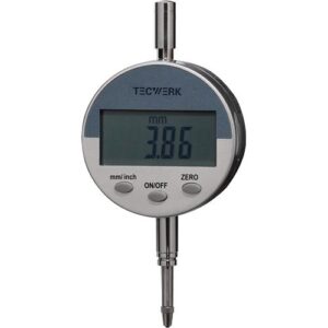 TECWERK Messuhr - 12,5 mm Ablesung mm 0,01 – Bild 1