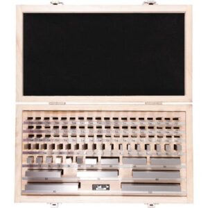 TECWERK Parallelendmaÿ-Satz - Toleranzklasse 1 87 teilig Stahl – Bild 1