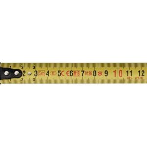 TECWERK Taschenrollbandmaÿ - L?nge 3 m Breite 16 mm mm/cm EG II Kunststoff Chrom – Bild 3