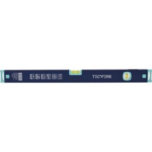 TECWERK Wasserwaage - 200 cm Aluminium blau – Bild 1
